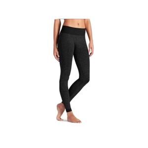 Pure Barre Size Medium Black Striped Compression Athletic Leggings NWOT‎